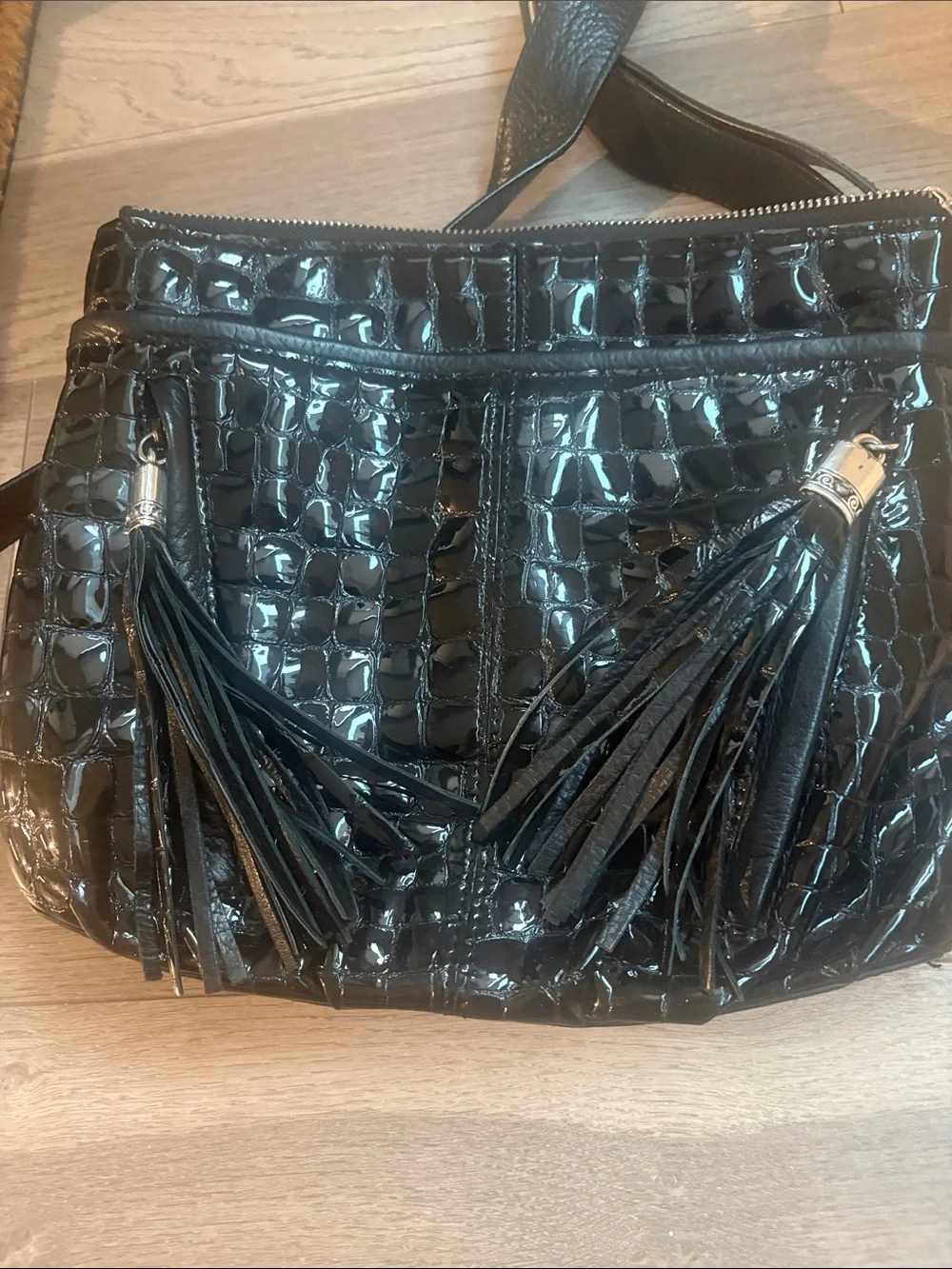 Brighton crossbody glossy